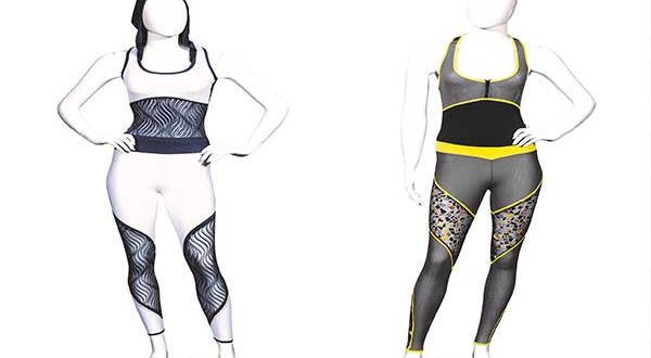 Sporty, modern lace