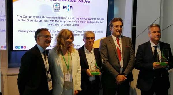 ACIMIT and ITA present Italian Green Label Award at ITMA 2019