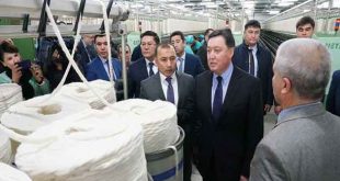 Kazakh-Uzbek joint venture textile unit opens in Shymkent