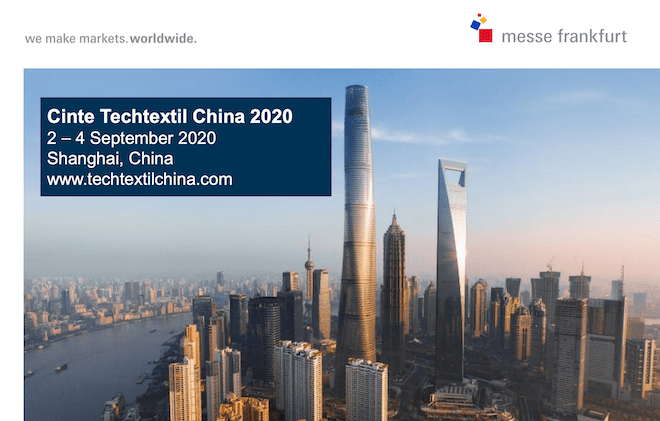 Cinte Techtextil China 2020
