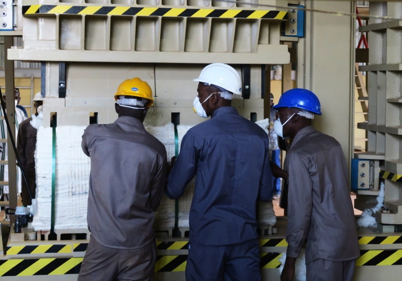 First organic cotton ginning plant in West Africa cotton ginning