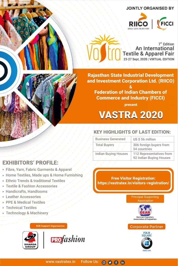 RIICO-FICCI-VASTRA-exhibition-kohan-textile-journal