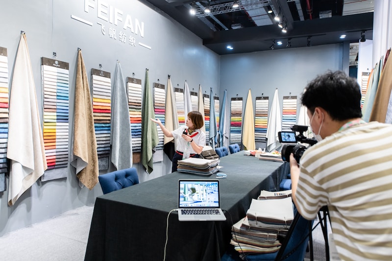 Intertextile-shanghai-Business interaction-virtual