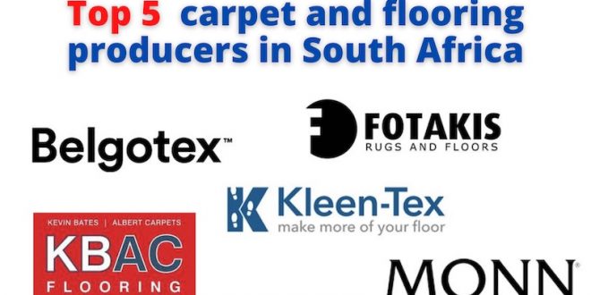 Top 5 carpet and flooring producers in South Africa