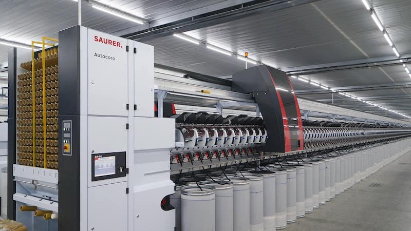 Saurer Autocoro Spinning Machinery