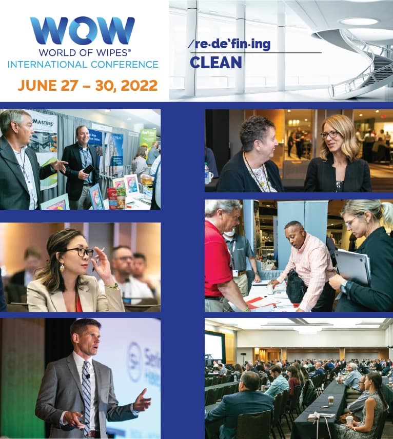 INDA Opens Registration for World of Wipes® International Conference in Chicago this June