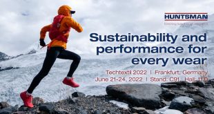 Huntsman Textile Effects Showcases Complete End-To-End Suite of High-Performance Solutions at Techtextil 2022