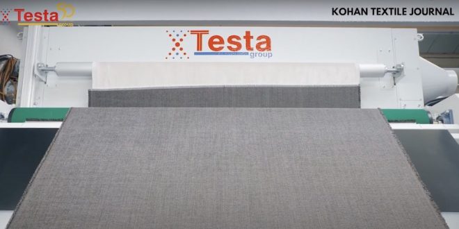 TESTA Group presents customized textile finishing machinery