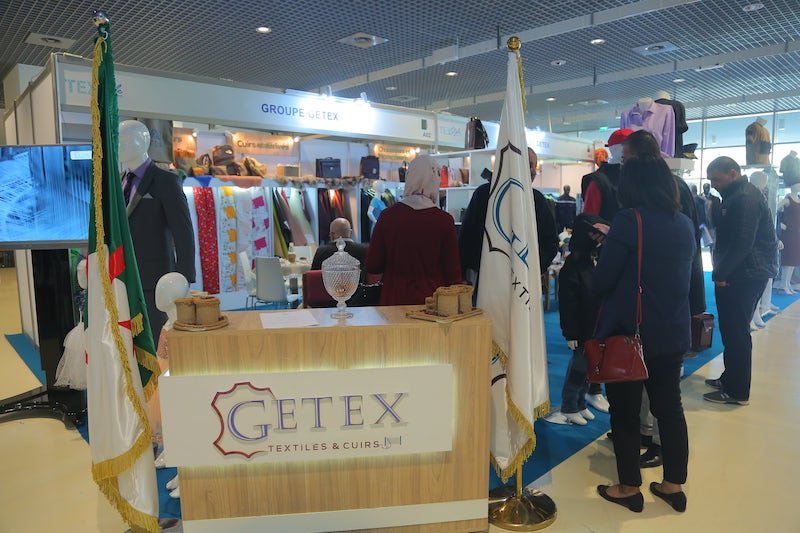 Getex textile company exhibits new fabric collections at TEXTYLE EXPO / CIC - Algiers - Algeria