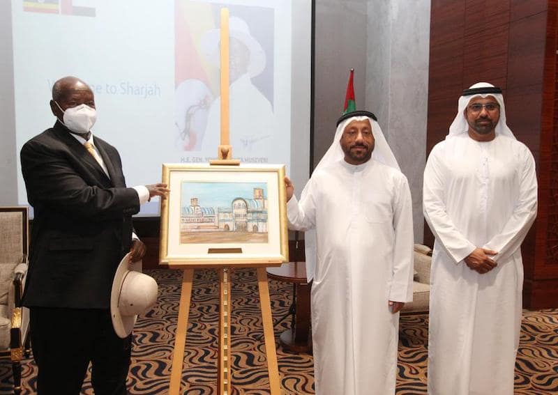 President of Uganda visits Sharjah Chamber of Commerce and Industry