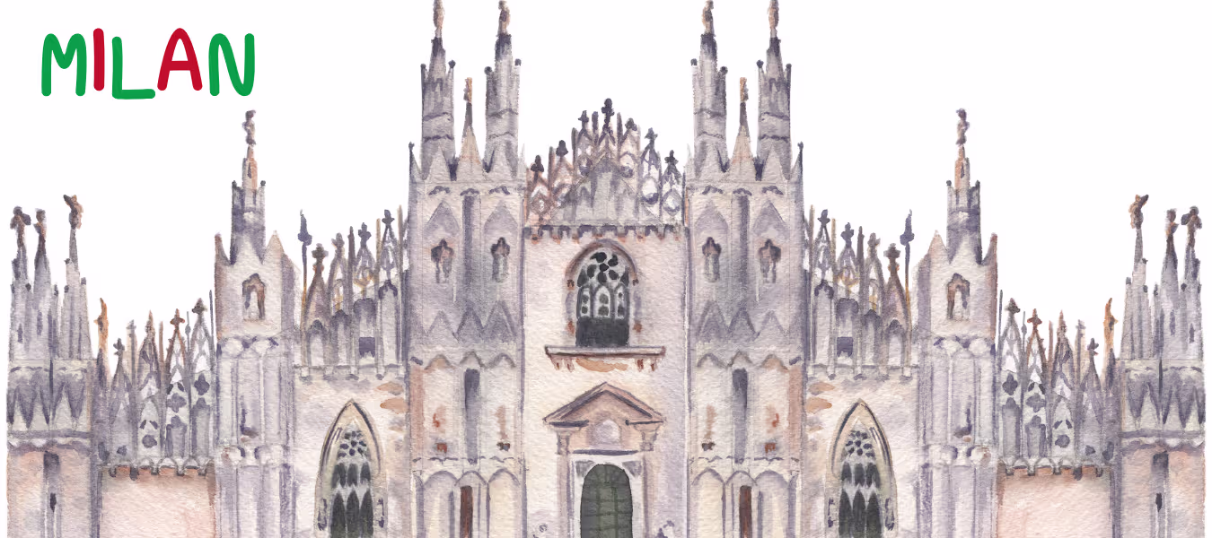 General-Milano-Italy-Vector