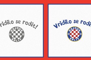 Hajduk Split Croatia footbal suit sportwear kohan textile journal