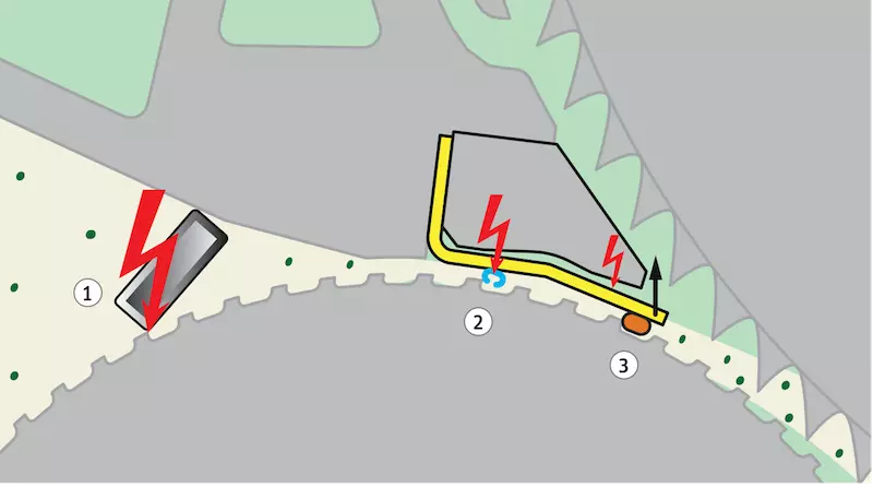 Metal and foreign parts detector