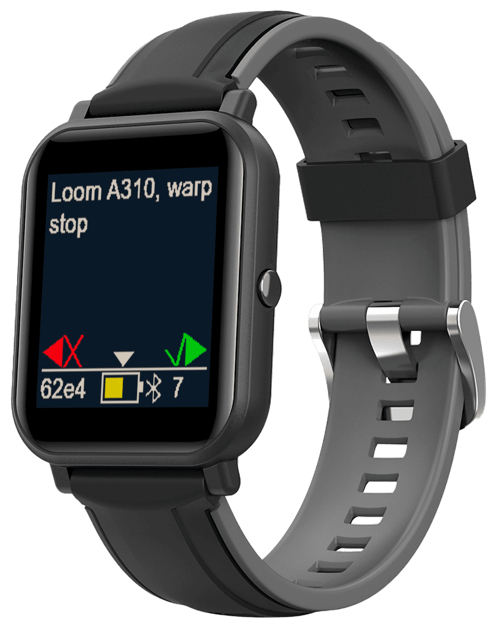 Smart BraceletII_Right_LoomA310WarpStop_Textiles