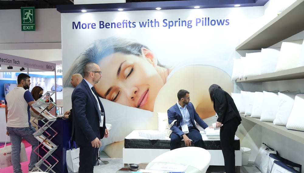 A Pillow Manufacturer participated at Sleep Expo Netherlands