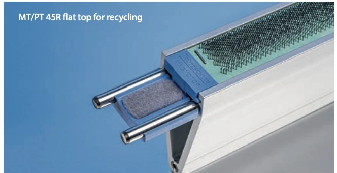 MT:PT 45R flat top for recycling