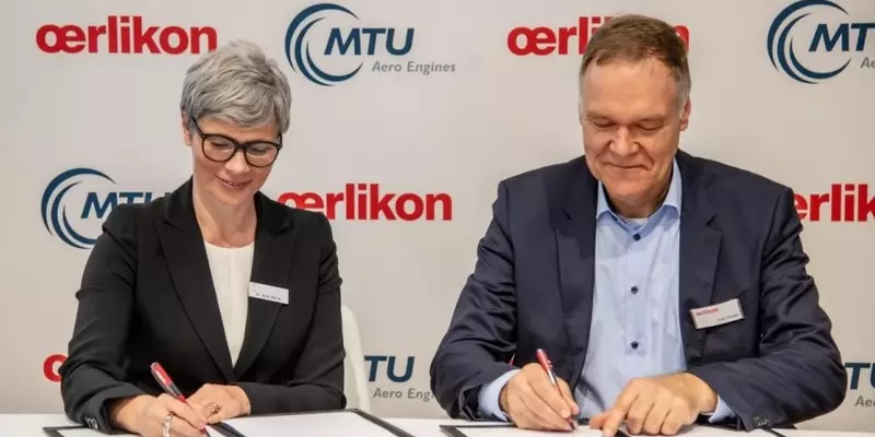 Oerlikon and MTU Aero Engines sign development cooperation agreement