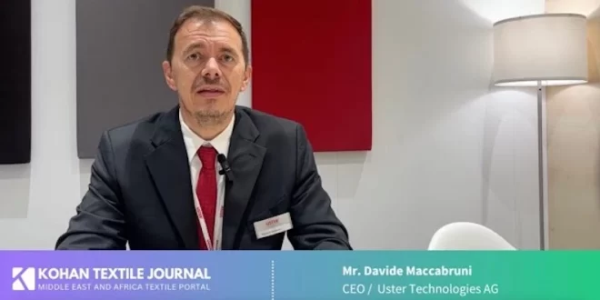 Interview with Mr.Davide Maccabruni CEO at USTER Technologies