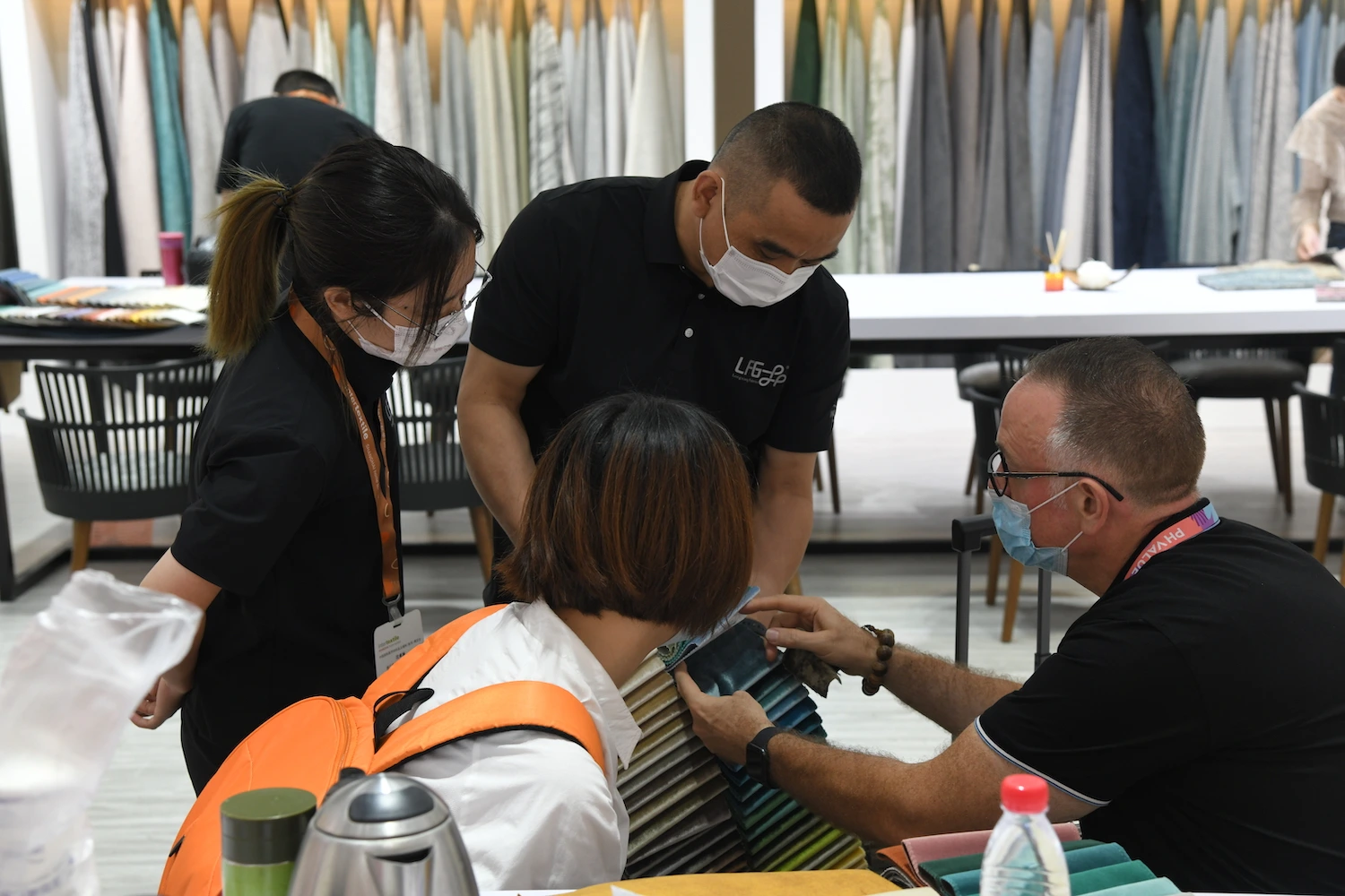 Business interaction intertextile shanghai home textile