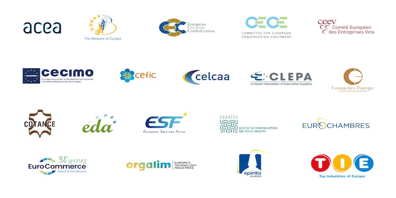 European industrial sectors logo