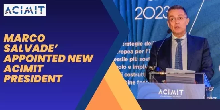 MARCO SALVADE’ Apponted New Acimit President