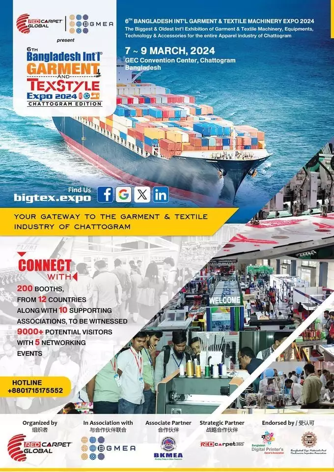 BIGTEX – Bangladesh Int’l Garment & Textile Machinery Expo2024