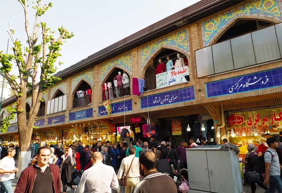 shopping places in tehran