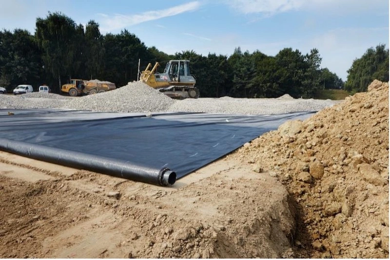 Bache geotextile