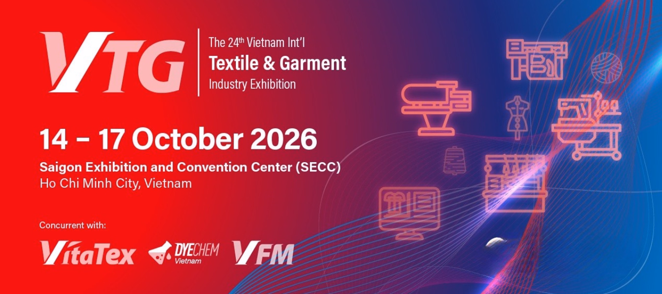 VTG 2026 textile and garment industry exhibition in Vietnam