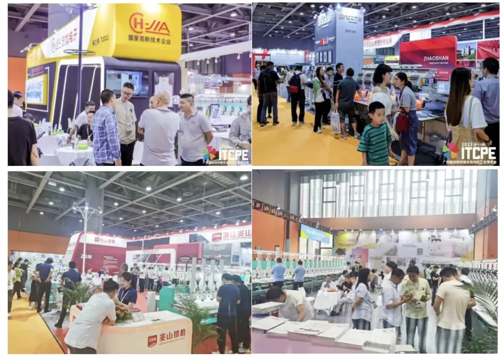 Dyeing, Printing, Embroidery, & Sewing, All in Guangzhou International Textile Clothing and Printing Industry Expo