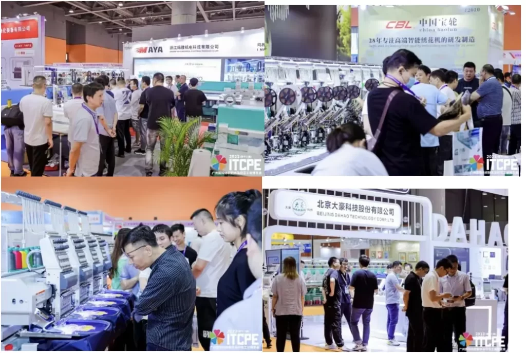 Dyeing, Printing, Embroidery, & Sewing, All in Guangzhou International Textile Clothing and Printing Industry Expo