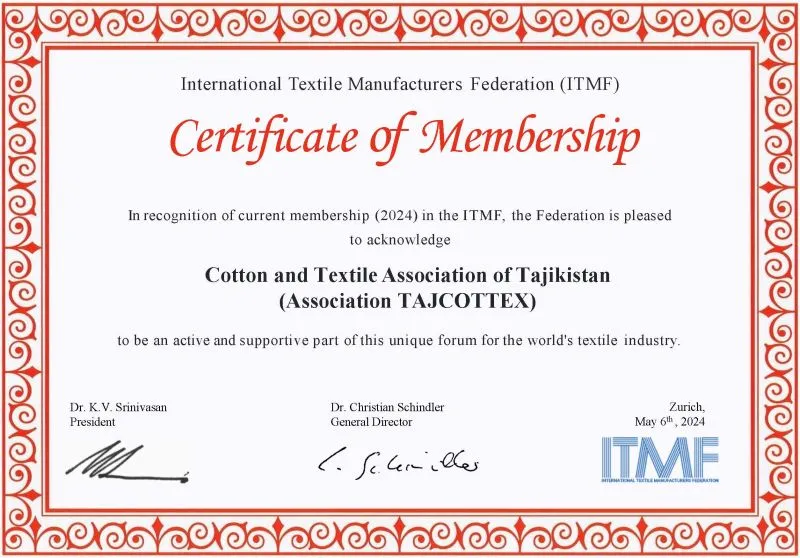 Tajikistan's Textile Industry Takes a Global Leap: Joining ITMF