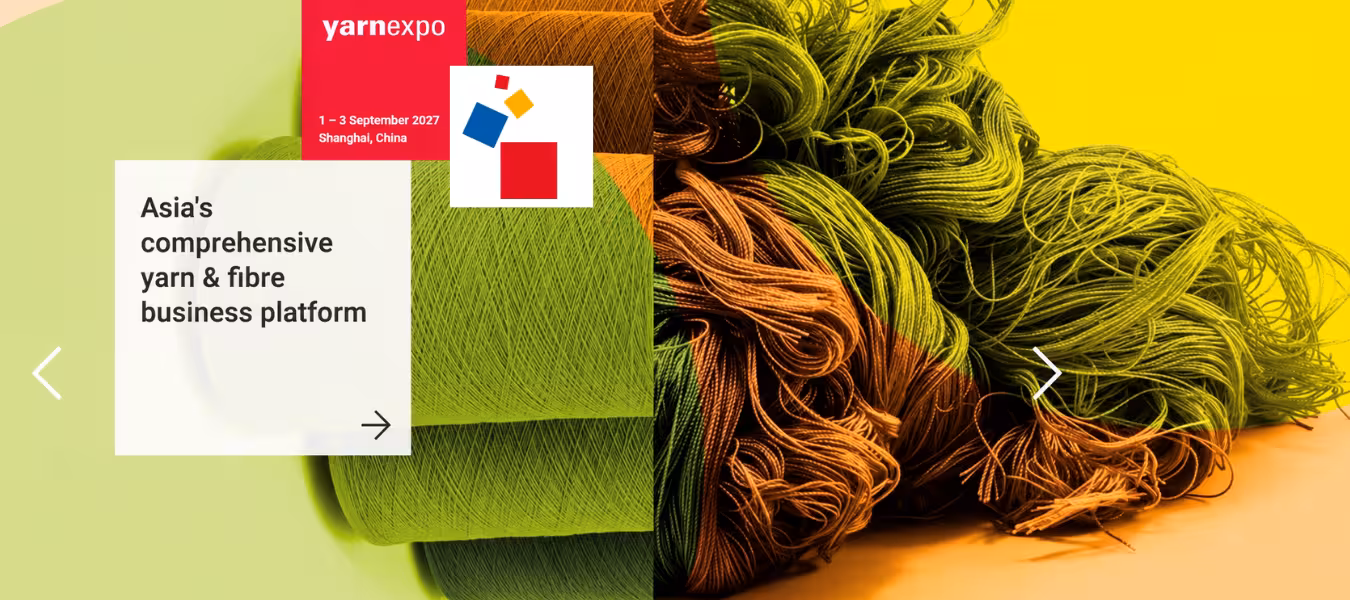 Yarn Expo Autumn 2027 global yarn and fibre sourcing exhibition in Shanghai