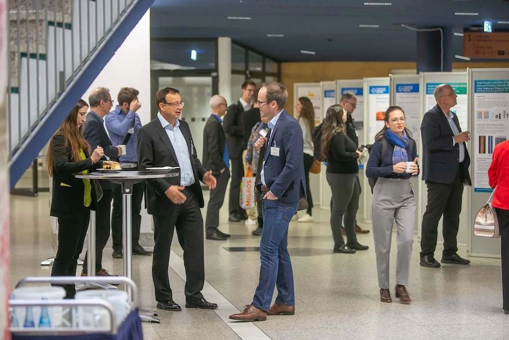 Participants in the poster exhibition. Photo: DITF