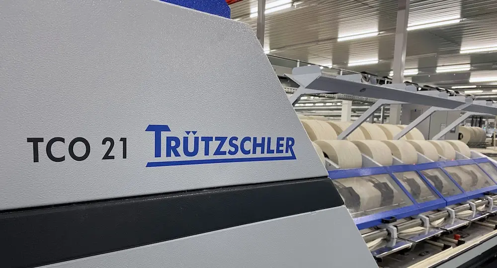 Hascevher uses next-generation TCO 21 combing machines from Trützschler because they offer top quality and low maintenance requirements.