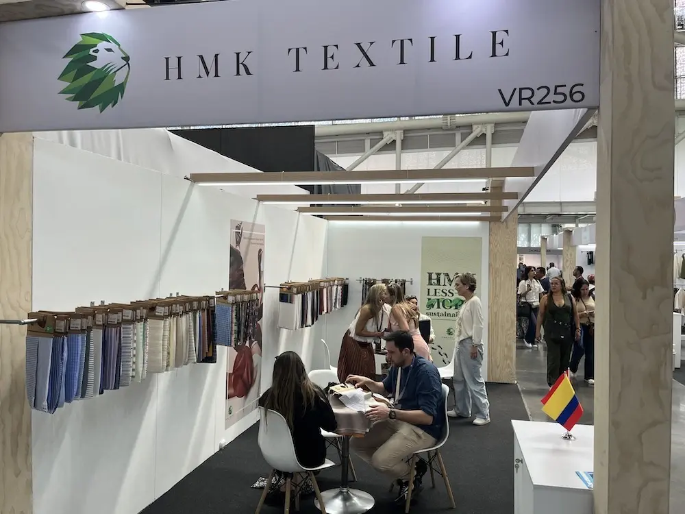 HMK booth at colombiatex 2025