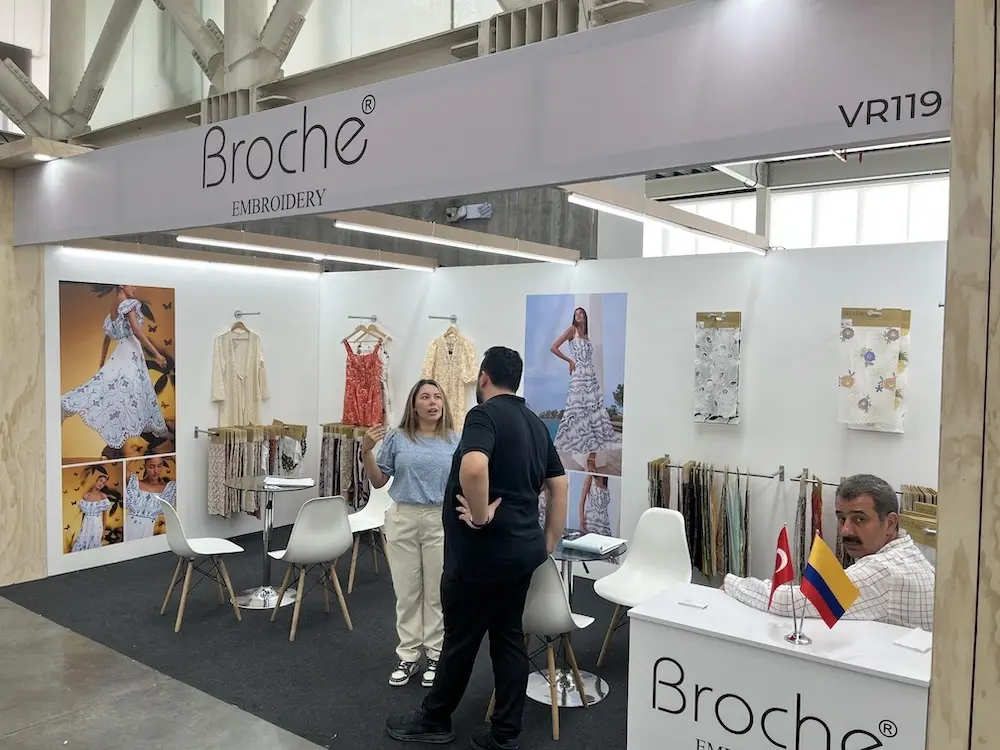 borche booth at colombiatex 2025