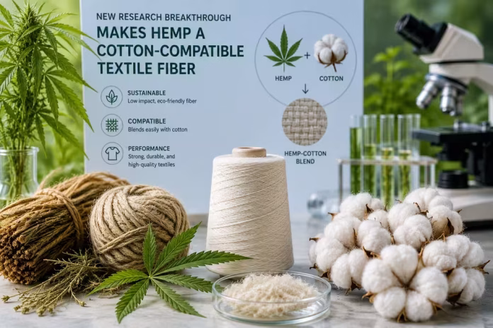 ChatGPTImagehemp Hemp a Cotton-Compatible Textile Fiber