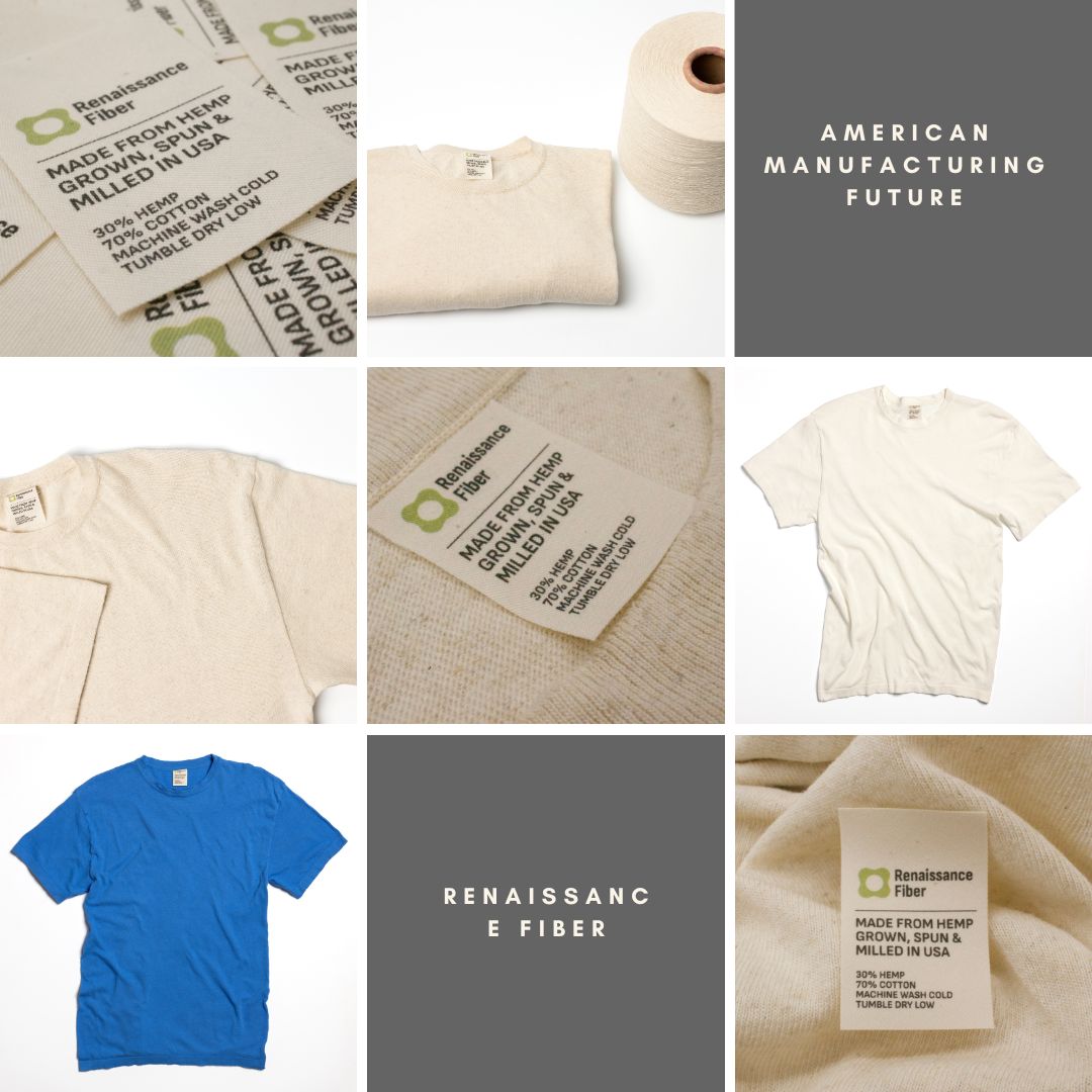 Renaissance Fiber Debuts First T-Shirt Made From US Degummed Hemp
