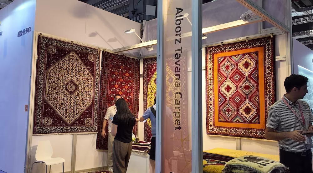 Shanghai 2025 Iranian hand made exhibitor