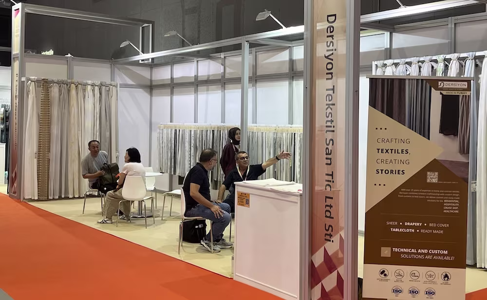 Shanghai 2025 Turkish derisyon exhibitor