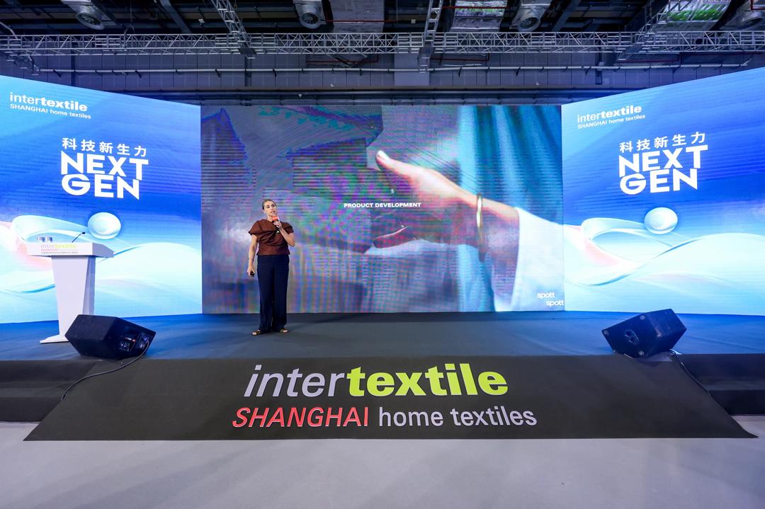 Intertextile Shanghai home textile seminars by Anja