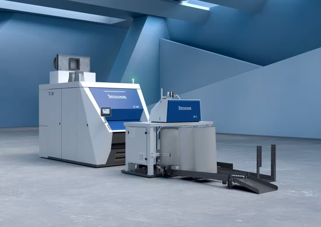 Trützschler Fiber Processing machinery TC_30i_with_IDF