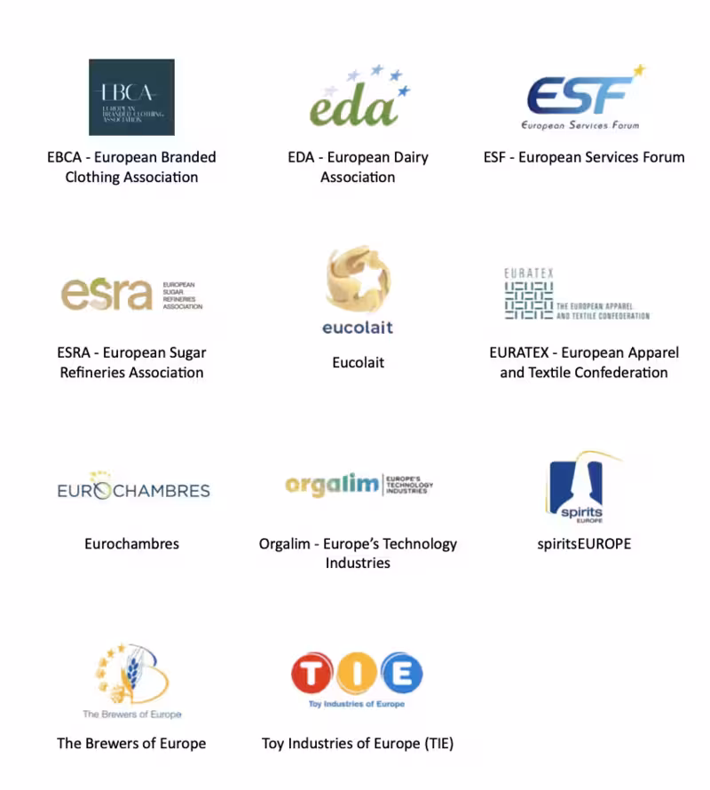 EU–Mercosur Agreement- list of companies