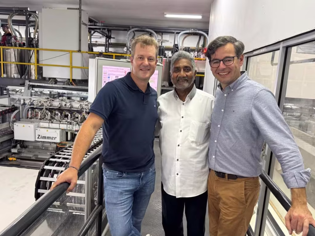 CHROMOJET HSV 400 digital carpet printing machine at PT Classic Prima Carpet in Indonesia