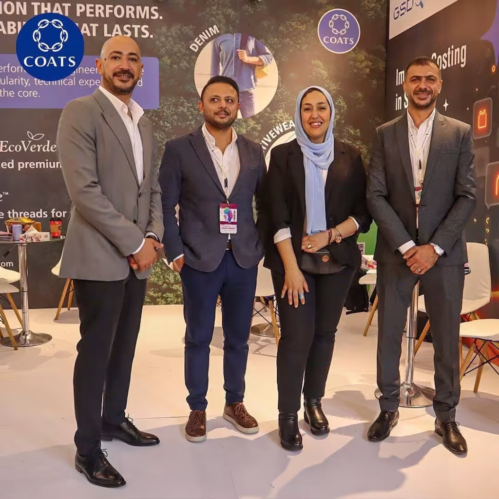 Coats Digital presenting garment software at Destination Africa 2025 in Cairo