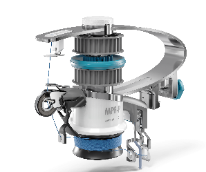 Vandewiele Group booth showcasing textile machinery at ITMA ASIA + CITME Singapore 2025