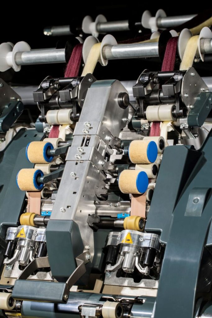 Vandewiele Group booth showcasing textile machinery at ITMA ASIA + CITME Singapore 2025