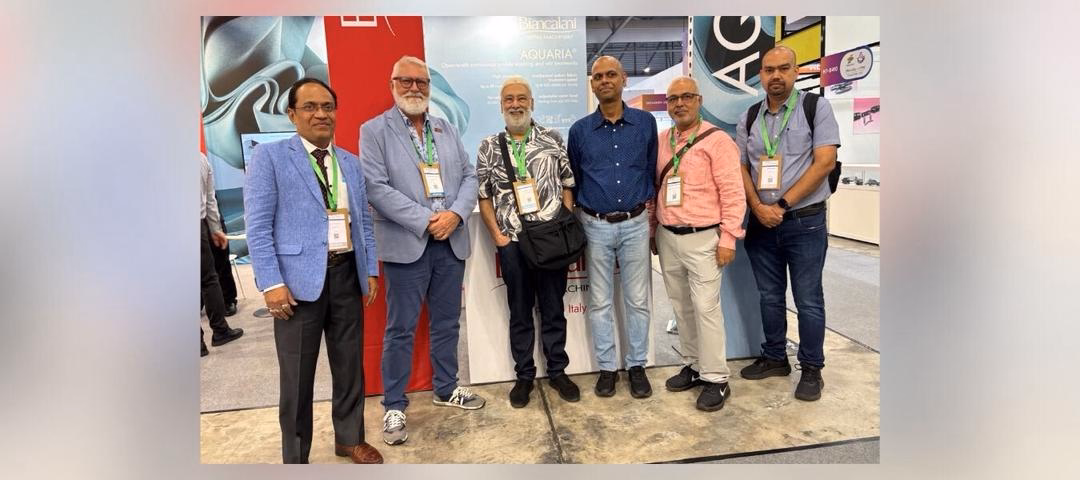 Biancalani textile machinery showcasing AIRO24 and AQUARIA air-flow finishing technologies