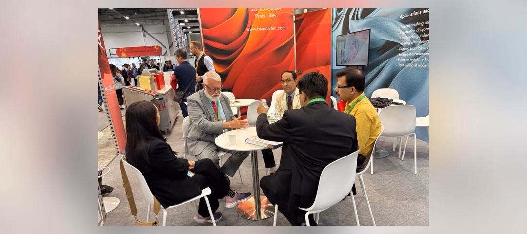 Biancalani textile machinery showcasing AIRO24 and AQUARIA air-flow finishing technologies